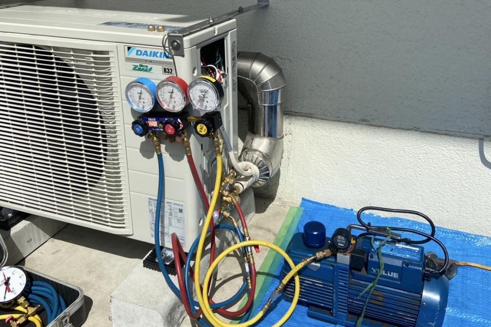 5.真空引き作業のイメージ画像